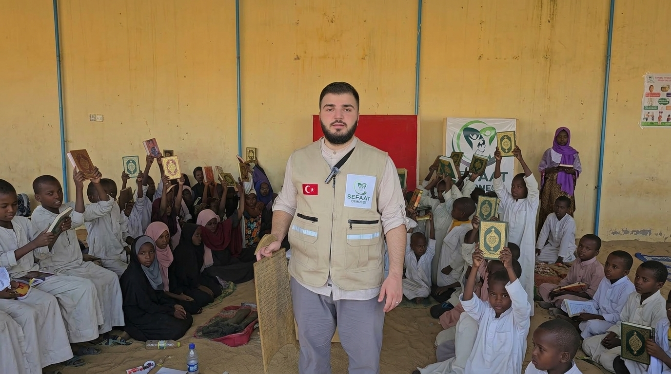 Afrika'da Kur'an Dağıtımımızı gerçekleştirdik