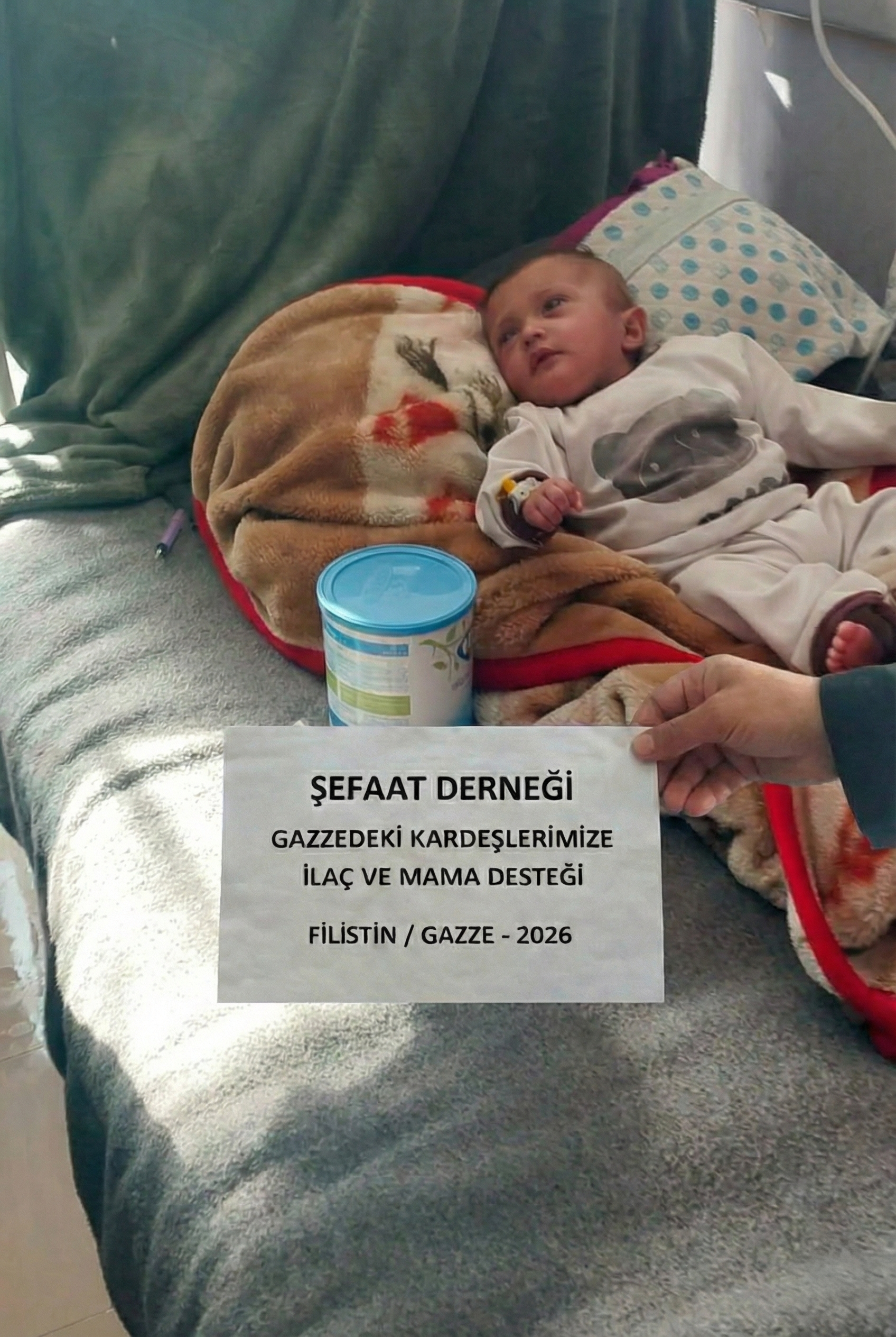 Gazze Bebek Maması Yardımı (ACİL YARDIM)