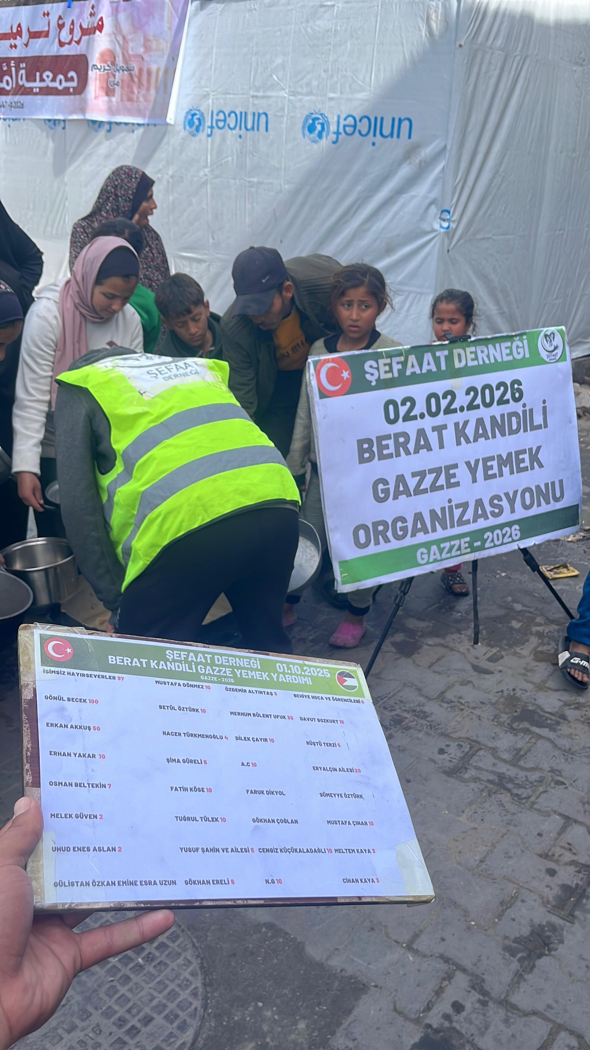 Gazze Yemek Yardımı