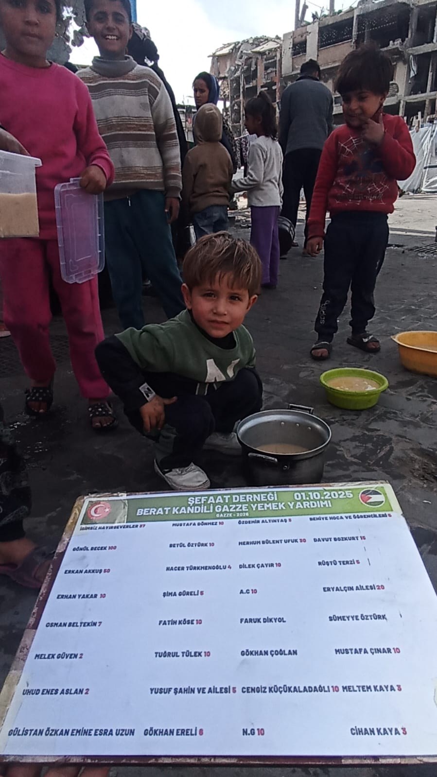 Gazze Yemek Yardımı