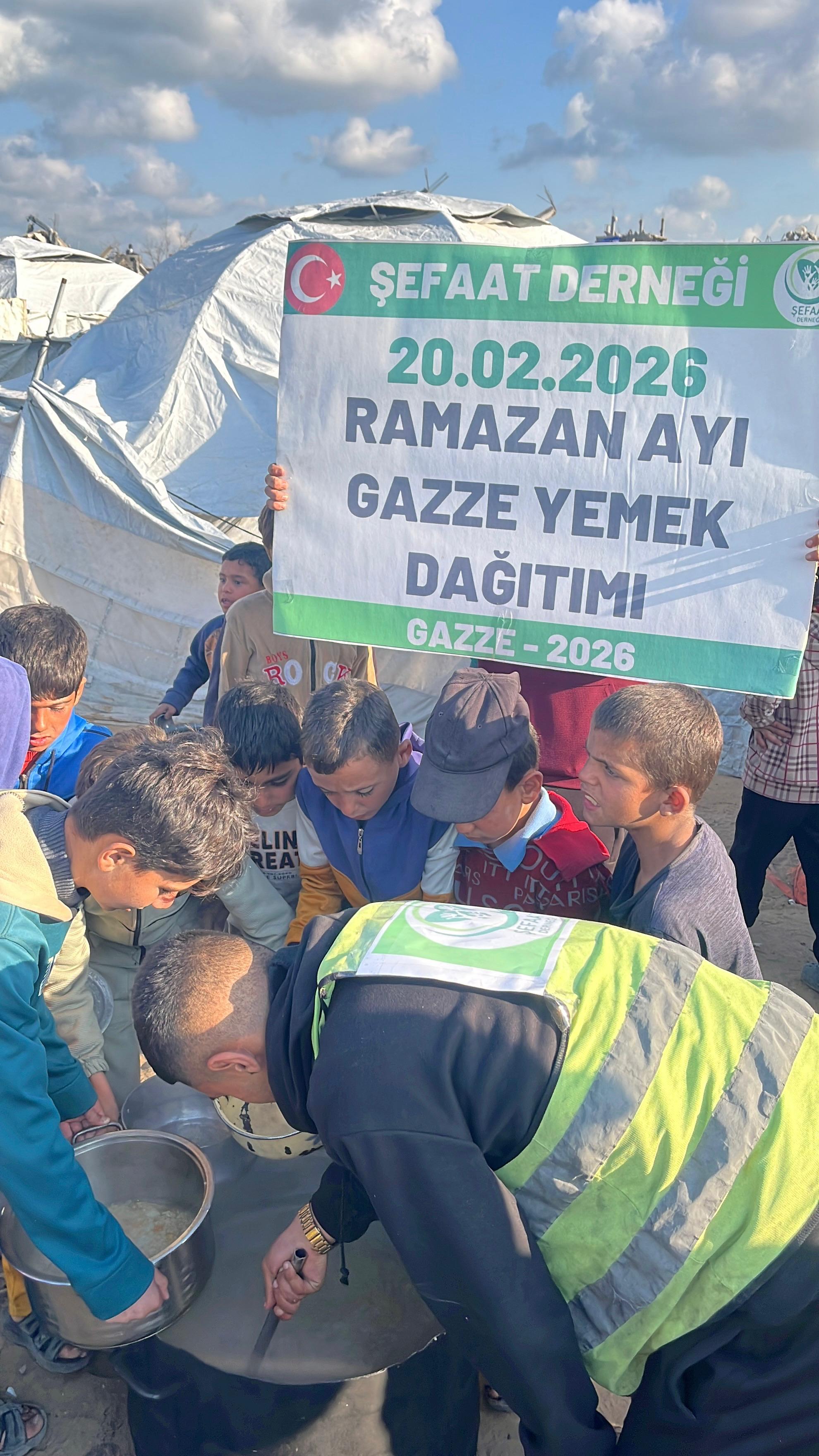 2026 Ramazan Ayı Gazze Yemek İkramı